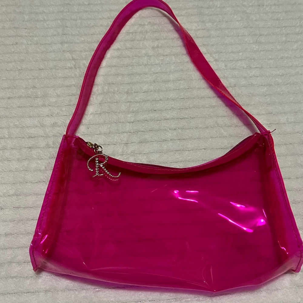 Pink Transparent Mean Girls Themed Shoulder Bag